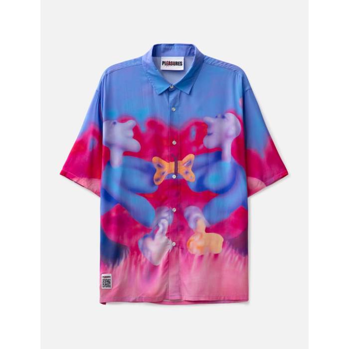 プレジャーズ Pleasures 【 Interaction Button Down Men Pink 】 ダウン メンズ pink ピンク