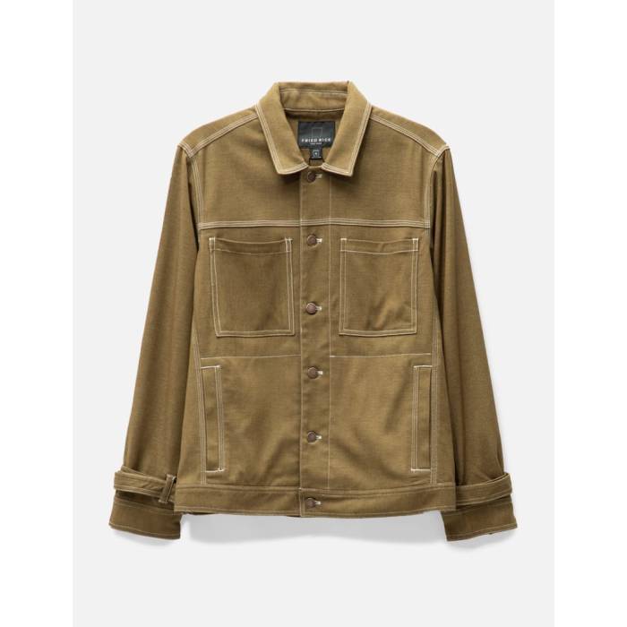Fried Rice 【 Unisex Light Jacket Men Beige 】 Jacket ジャケット メンズ ベージュ