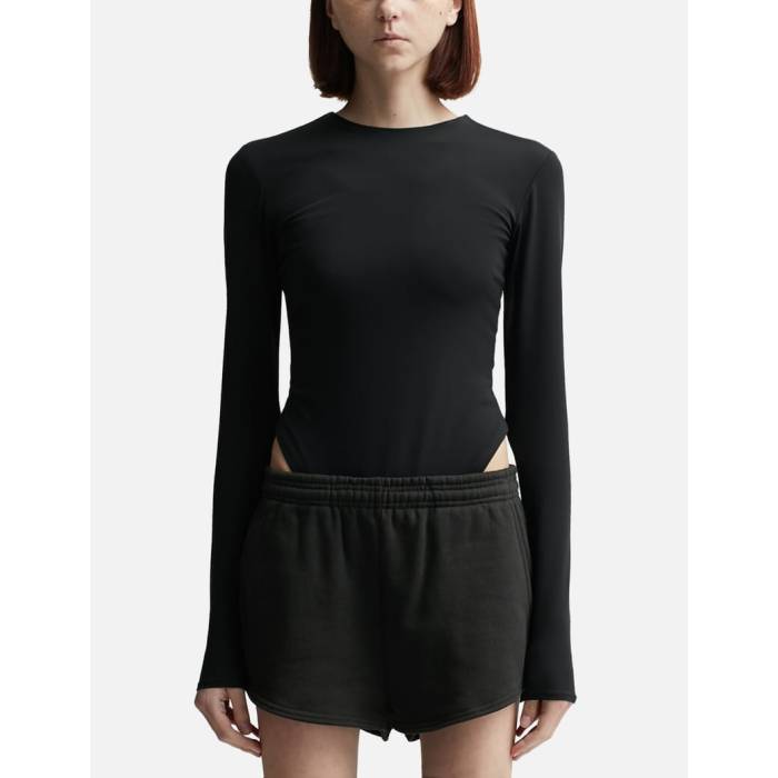 Entire Studios 【 Long Sleeve Bodysuit Women Black 】 Sleeve スリーブ ボディースーツ レディース 黒色 ブラック