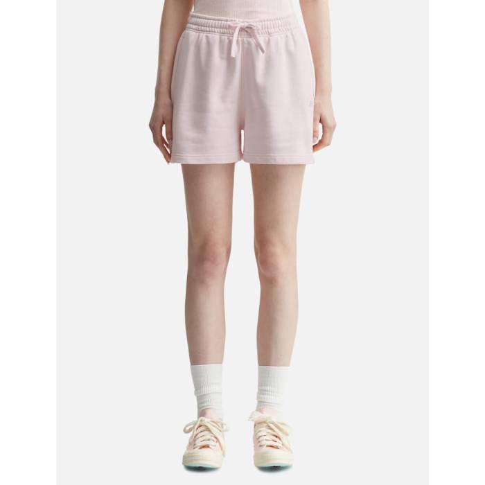 【 Baby Fox Patch Regular Jog Shorts Women Rosewater 】 稲荷 さる股引き レディース レディースファッション-ボトムス