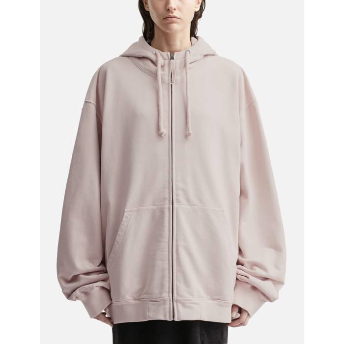 メゾンマルジェラ Maison Margiela 【 Embroidered Logo Hoodie Unisex Powder 】 ロゴ フーディー パーカー ユニセックス