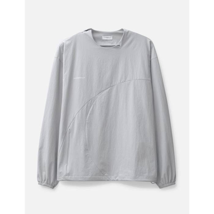 Hypegolf 【 X Post Archive Faction (Paf) Woven Track Top Unisex Light Gray 】 Woven ウーブン トラック ユニセックス gray 灰色・グレー・グレイ