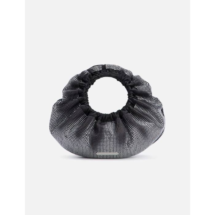 アレキサンダーワン Alexander Wang 【 Crescent Mini Top Handle Bag Women Black/White 】 バッグ レディース 黒色 ブラック 白色 ホワイト