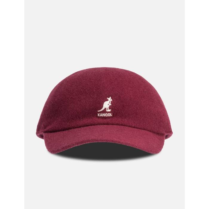 カン行き先 Kangol 【 Wool Spacecap Women Cranberry 】 レディース