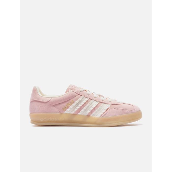 アディダス Adidas Originals 【 Gazelle Indoor Women Wonder Mauve/ Cream White/ Gum 】 ガゼル レディース クリーム 白色 ホワイト