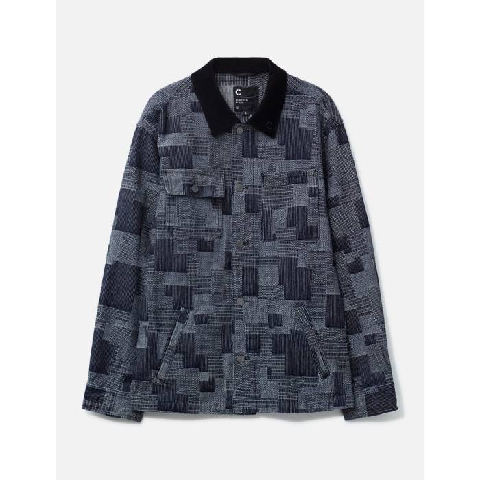 Clot 【 Denim Patchwork Jacket Men Blue 】 デニム Jacket ジャケット メンズ 青色 ブルー