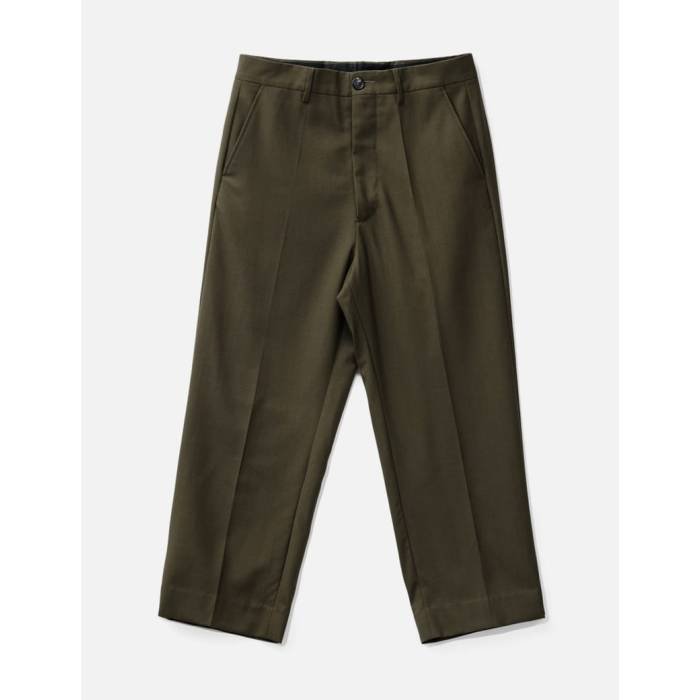 マルニ Marni 【 Ripstop Trousers Men Green 】 メンズ green 緑・緑であること