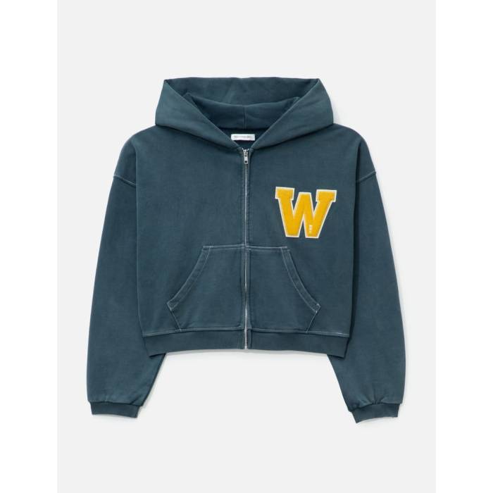 Warm Winter Days 【 Varsity Zip Up Hoodie Unisex Navy 】 フーディー パーカー ユニ一発やる 紺色 米国海軍