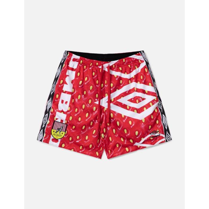 Market 【 X Umbro Reversible Short Men Black / Vermillion 】 アンブロ リバーシブル メンズ 黒色 ブラック 16,717円