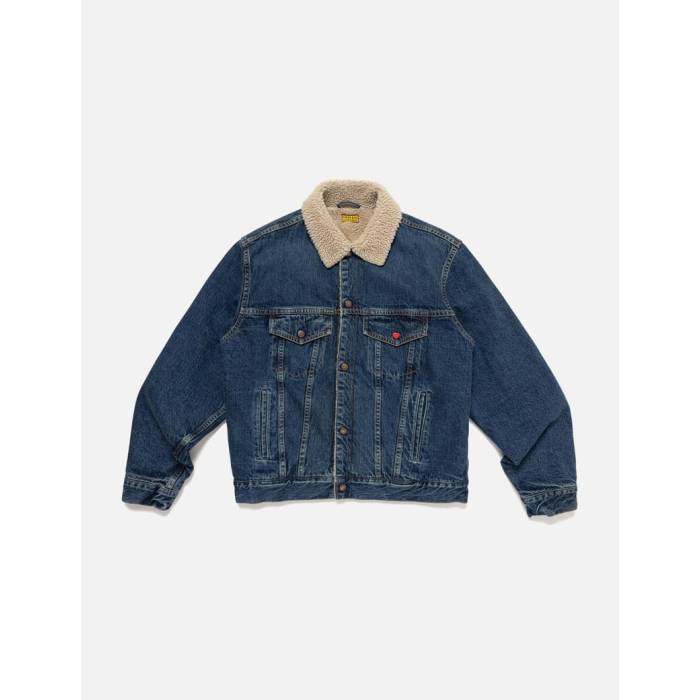 ヒューマンメイド Human Made 【 Boa Lined Denim Jacket Unisex Indigo 】 デニム Jacket ジャケット ユニセックス 藍色・インディゴ