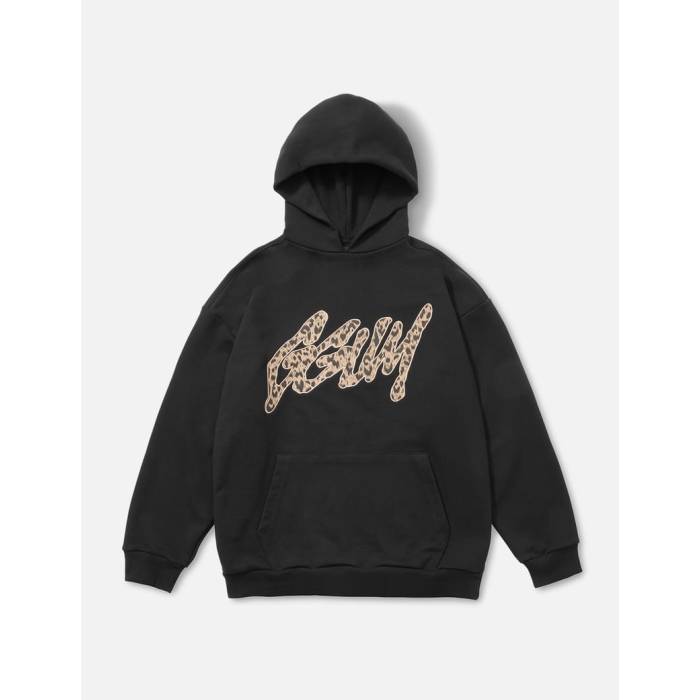Deinet 【 Yeonjun Ggum X  Hoodie Unisex Black 】 フーディー パーカー ユニ一発やる 黒いこと 黒いこと