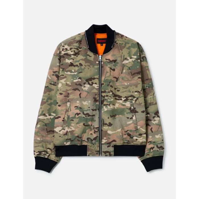 プレジャーズ Pleasures 【 Gem Camo Bomber Men Camo 】 カモ柄 メンズ カモ柄｜スニケス
