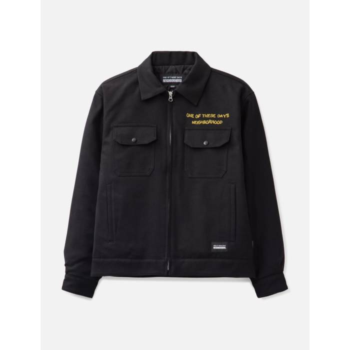 ネイバーフッド Neighborhood 【 Nh X Ootd . Zip Work Jacket Men Black 】 Jacket ジャケット メンズ 黒色 ブラック｜スニケス
