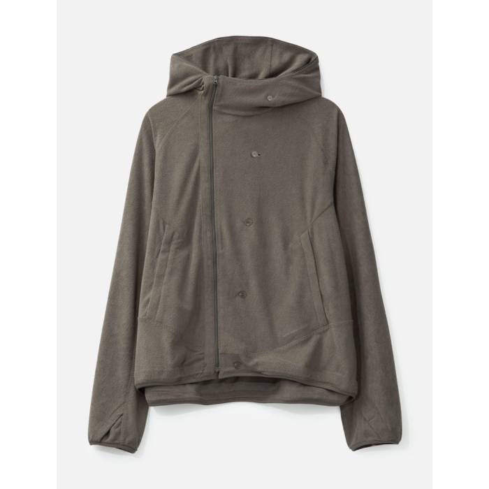 San San Gear 【 Button Fleece Jacket Men Brown 】 フリース Jacket ジャケット メンズ 茶色 ブラウン