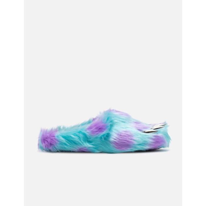 Bravest Studios 【 Monster Claw Mules Men Blue/ Purple 】 メンズ 青み 青色 Purple 紫・パープル