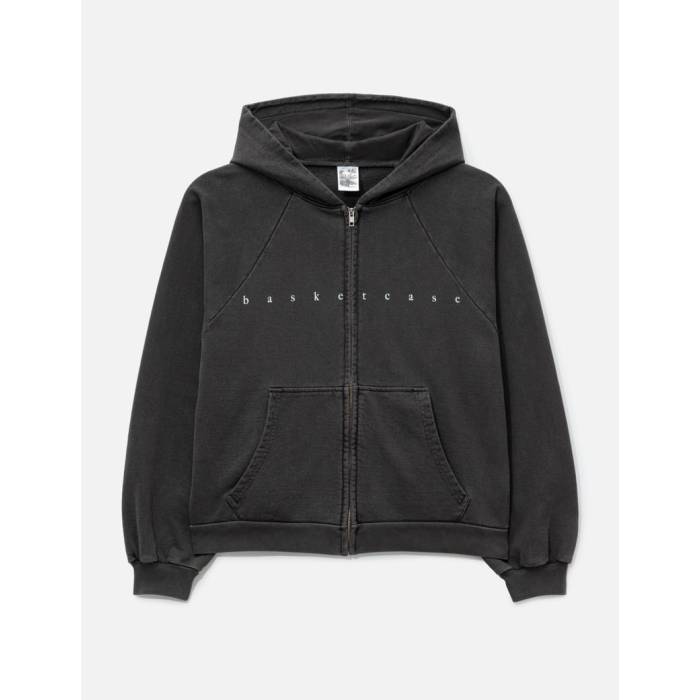 Basketcase 【 Antennae, Zip Up Unisex Vintage Black 】 ユニセックス vintage ビンテージ・ヴィンテージ 黒色 ブラック