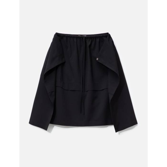 Anggae 【 Square Skirt Women Black 】 レディース 黒色 ブラック