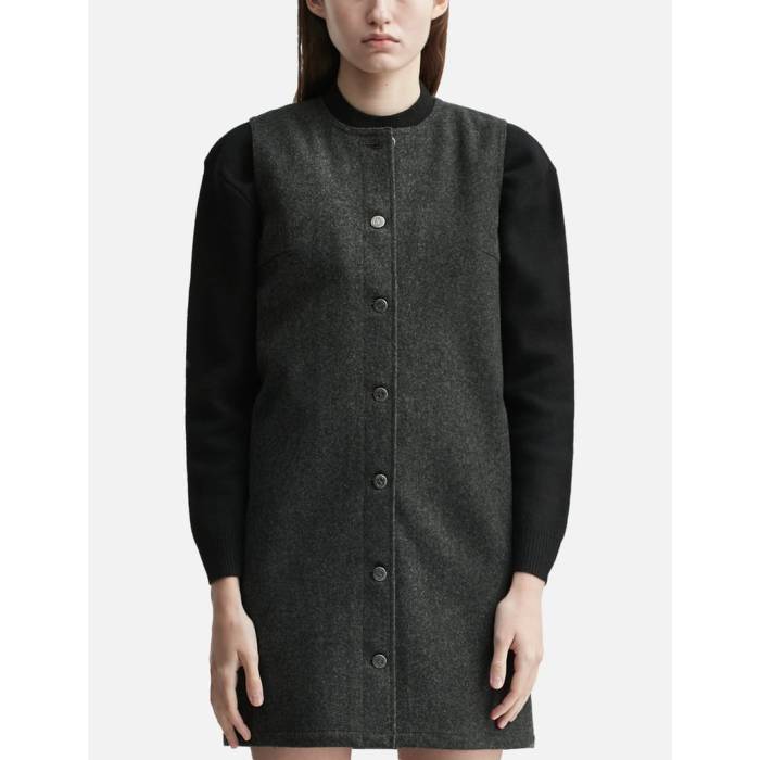 アー・ペー・セー A.p.c. 【 Pinafore Dress Women Anthracite 】 ドレス レディース