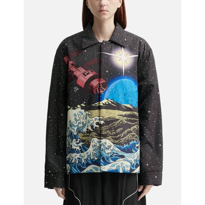 Dhruv Kapoor 【 New Worlds Padded Shirt Unisex Black 】 Padded パッド ユニセックス 黒色 ブラック