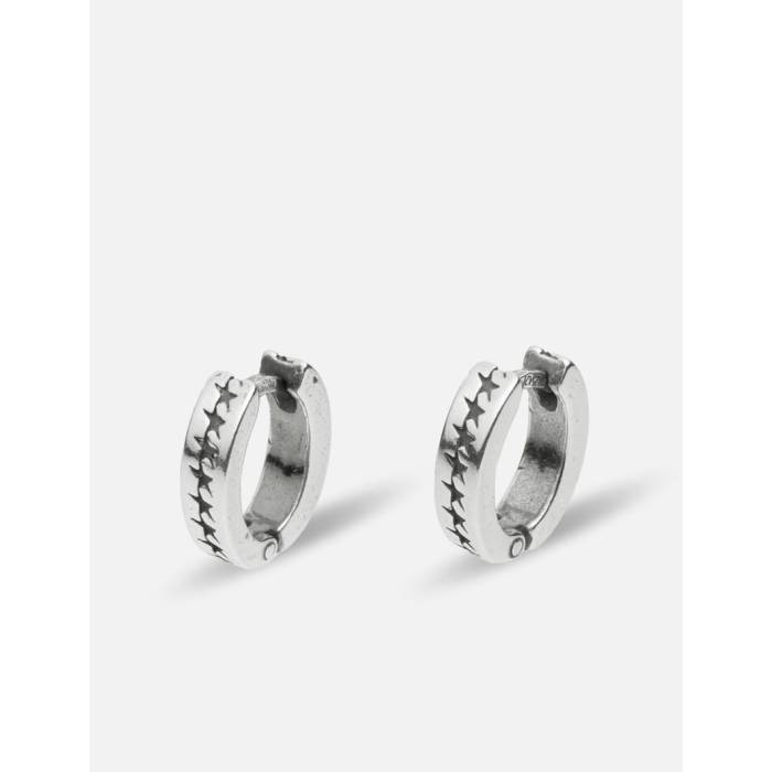 Twojeys 【 Icon Link Earring Unisex Silver 】 アイコン ユニ一発やる Silver しろがね色・しろがね色