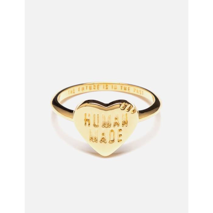 ヒューマンお手伝いさん Human Made 【 Heart Silver Ring Unisex Gold 】 Silver しろがね色・しろがね色 ユニ一発やる ゴールド