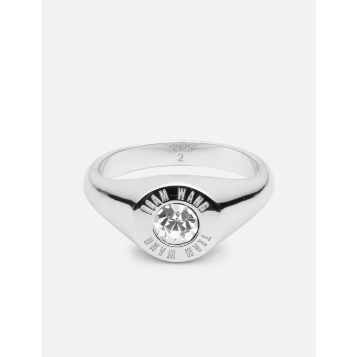 Team Wang Design 【 The Original 1 Classic Silver Gem Ring Unisex Shiny Silver 】 クラシック Silver 銀色・シルバー ユニセックス Silver 銀色・シルバー