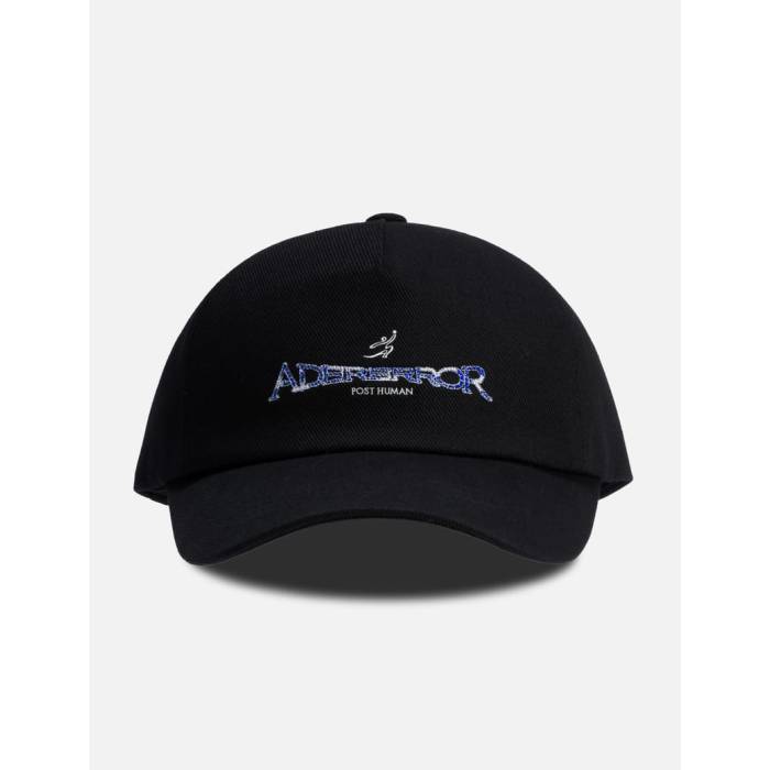 アーダーエラー Ader Error 【 Adererror Cap Unisex Black 】 旗がしら 鳥打ち帽 ユニ一発やる 黒いこと 黒いこと