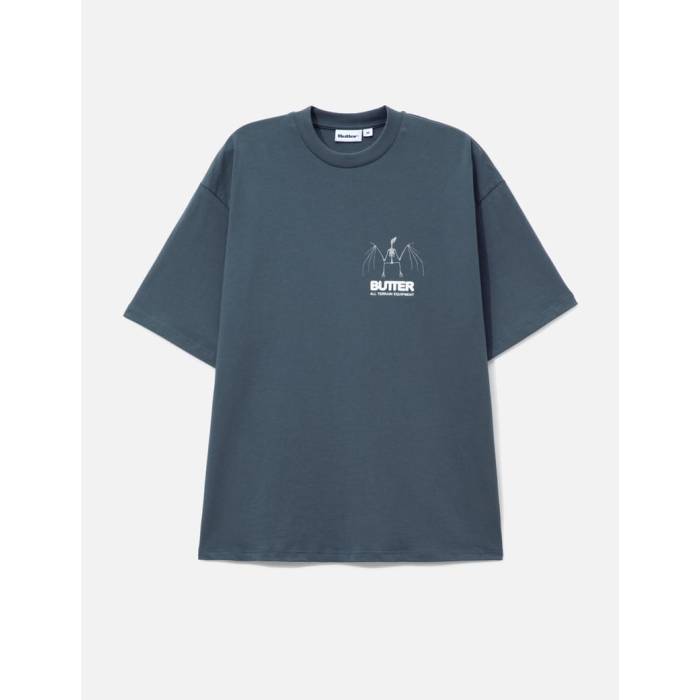 Butter Goods 【 Nocturnal Tee Men Steel 】 ティーシャツ メンズ Steel スチール写真