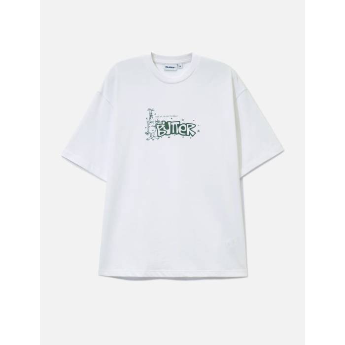 Butter Goods 【 Pay Up Tee Men White 】 ティーシャツ メンズ 白いこと 白いこと