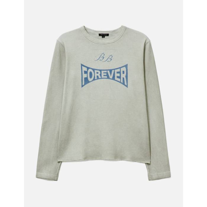 Beach Brains 【 Bb Forever Waffle Ls Unisex Mechanic Wash 】 ワーヘル ユニ一発やる