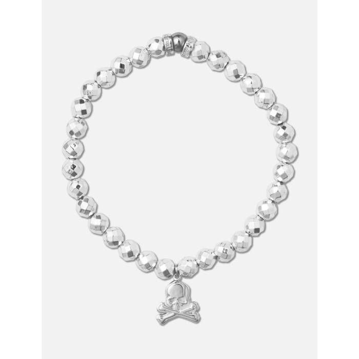 Mastermind Japan 【 Plating On Hematite Bracelet Men Silver 】 腕輪 メンズ Silver しろがね色・しろがね色