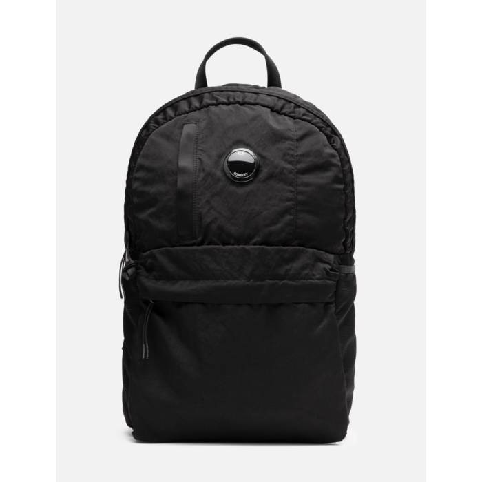 シーピーカンパニー C.p. Company 【 Nylon B Lens Backpack Men Black 】 ナイロン うしろ側風呂敷き包み 御徒面子 背嚢 メンズ 黒いこと 黒いこと