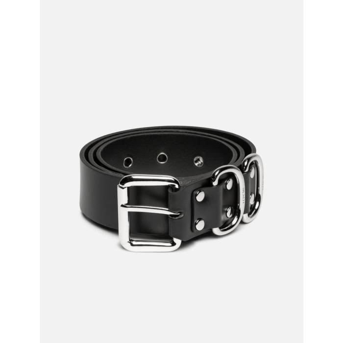 Lcdc 【 Eyelet D-Ring Leather Belt Women Black 】 レザー ベルト レディース 黒色 ブラック|スニケス