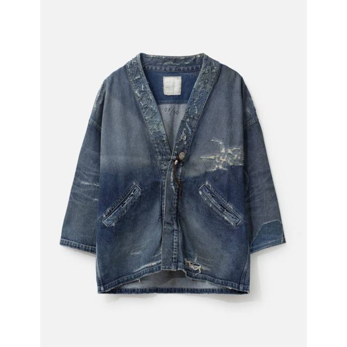 Madness 【 X Larry Smith Kimono Denim (Limited 1/30) Men Blue 】 ジーンズ メンズ 青碧 青碧
