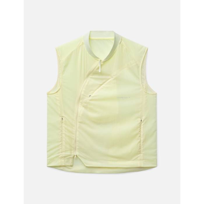 Hypegolf 【 X Post Archive Faction (Paf) Asymmetric Diagonal Vest Unisex Lime 】 より良い ユニ一発やる 菩提樹