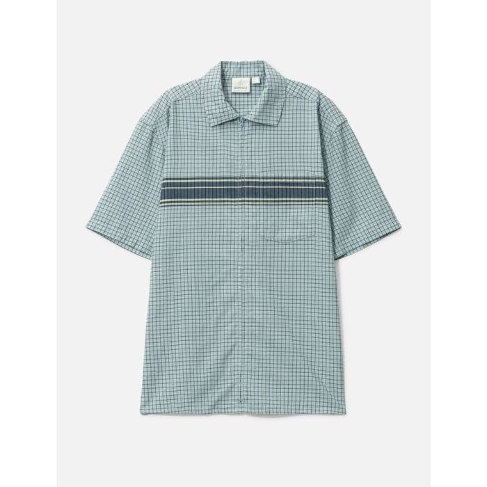 グラミチ Gramicci 【 Zip-Up Wave Shirt Men Pacific Plaid 】 Wave ウェーブ・ウェイブ メンズ パシフィック