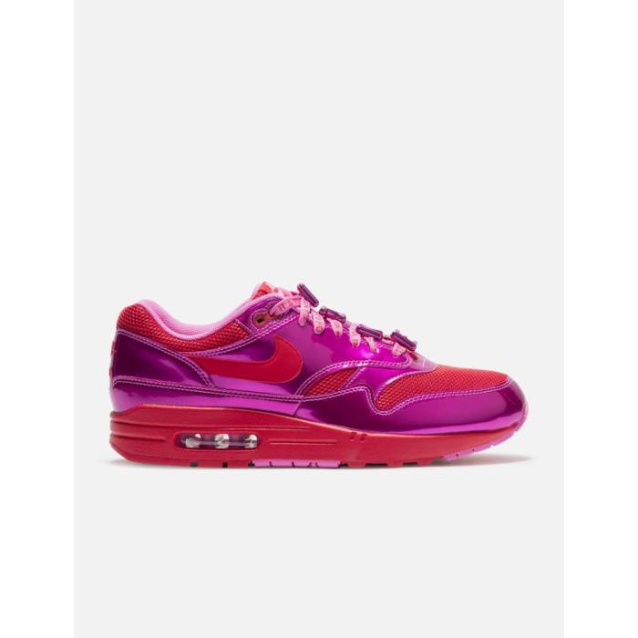 ナイキ Nike 【 Air Max 1 Prm Men Playful Pink/University Red 】 マックス メンズ pink ピンク Red 赤・レッド