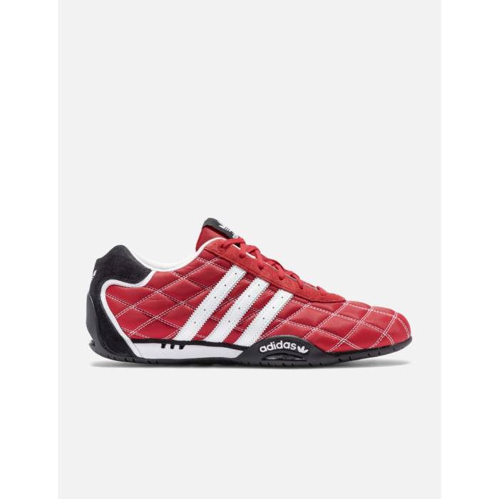 アディダス Adidas Originals 【 Adiracer Lo Men Better Scarlet/ Ftwr White/ Core Black 】 メンズ 白色 ホワイト コア 黒色 ブラック