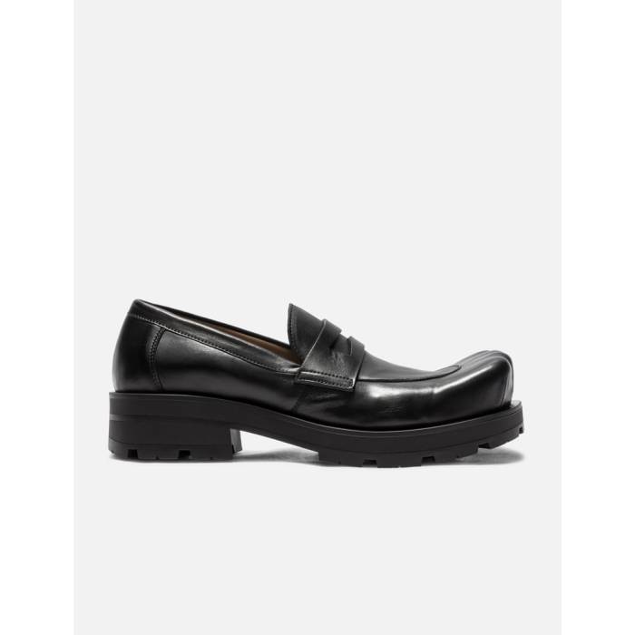 Charles Jeffrey Loverboy 【 Sheated Moccasin Moggies Unisex Black 】 モカシン ユニ一発やる 黒いこと 黒いこと