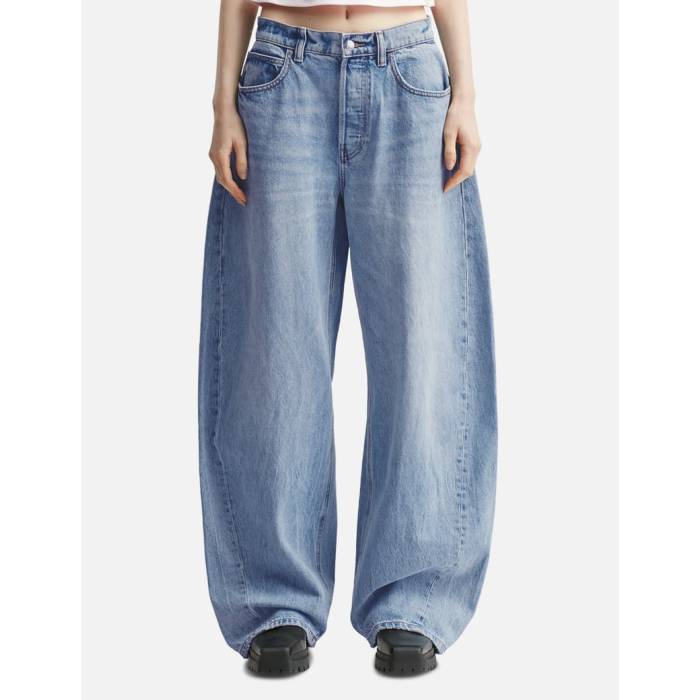 T By Alexander Wang 【 Blowup Mid Rise Jeans Women Vintage Bleach Blue 】 ミッド ライズ ジーンズ レディース vintage ビンテージ・ヴィンテージ 青色 ブルー
