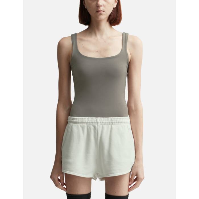 Entire Studios 【 Square Neck Bodysuit (Cotton Spandex) Women Satellite 】 ボディースーツ レディース