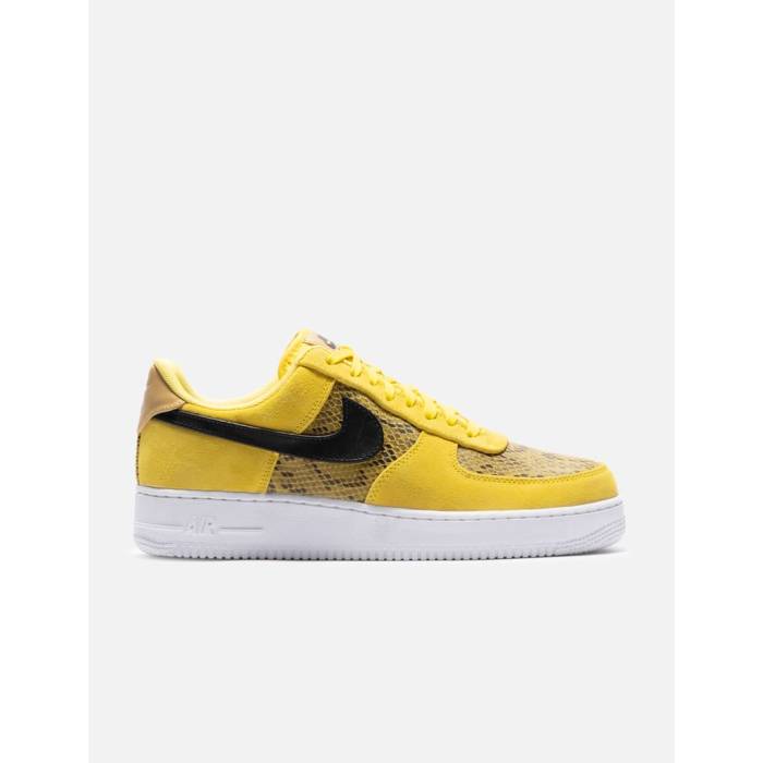 ナイキ Nike 【 Air Force 1 Yellow Snakeskin Men Yellow 】 yellow 黄味がかった・黄色 メンズ yellow 黄味がかった・黄色