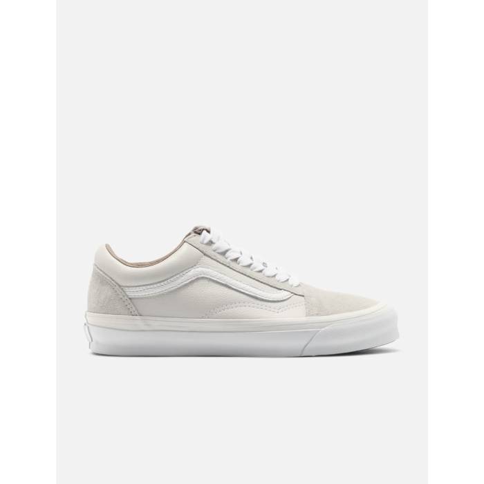 ヴァンズ Vans 【 Old Skool Lx Men Vintage White 】 メンズ vintage ビンテージ・ヴィンテージ 白色 ホワイト