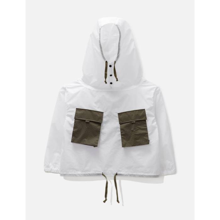 Brain Dead 【 Translucent Military Smock Jacket Men White 】 Jacket ジャケット メンズ 白色 ホワイト