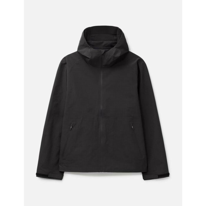 Hiking Patrol 【 Waypoint Ripstop Hooded Jacket Men Charcoal Black 】 フード付 Jacket ジャケット メンズ チャコール 黒色 ブラック