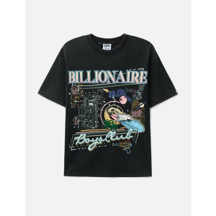 ビリオネアボーイズクラブ Billionaire Boys Club 【 To The Moon T-Shirt Men Black 】 Tシャツ メンズ 黒色 ブラック