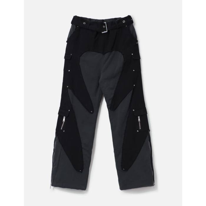 Fine Chaos 【 Reversible Armor Trousers Unisex Black 】 リバーシブル ユニセックス 黒色 ブラック