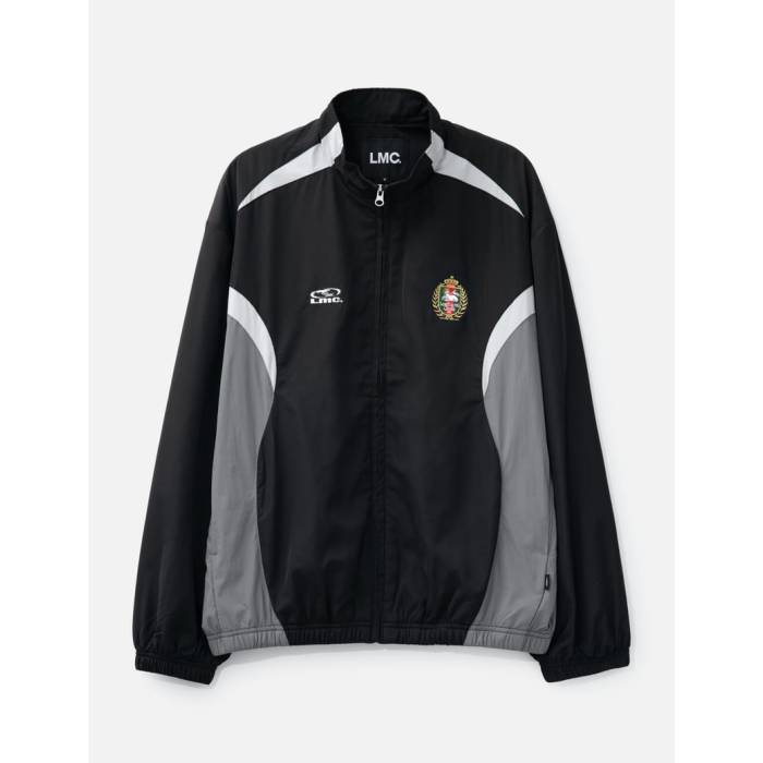 Lmc 【 Soccer Track Jacket Men Black 】 Soccer 蹴球 貨物自動車 Jacket 上衣 メンズ 黒いこと 黒いこと