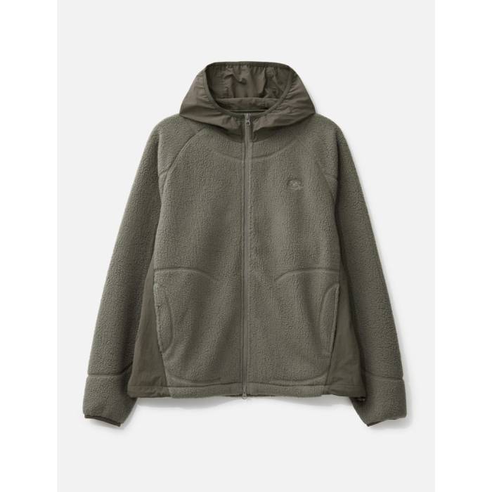 San San Gear 【 Fleece Jacket Men Khaki 】 フリースジャケット メンズ カーキ