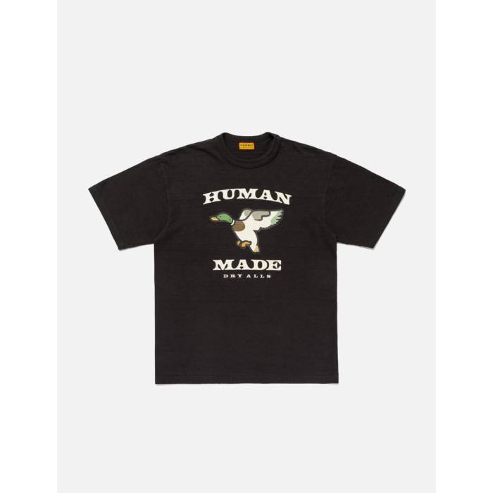 ヒューマンお手伝いさん Human Made 【 Graphic T-Shirt Unisex Black 】 グラフィック プルオーバー ユニ一発やる 黒いこと 黒いこと